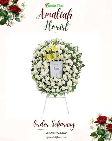 Krans Bunga Duka Cokrodiningratan