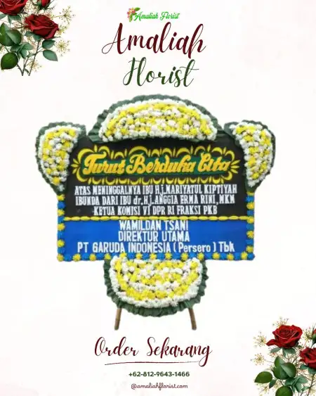 Papan Bunga Duka Cokrodiningratan