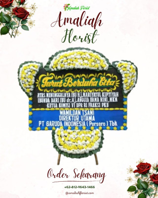 Papan Bunga Duka di Cokrodiningratan